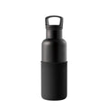 Black Ink bottle by HYDY, 16 oz, black ink with a clear label and black cap, shown in a close-up shot.