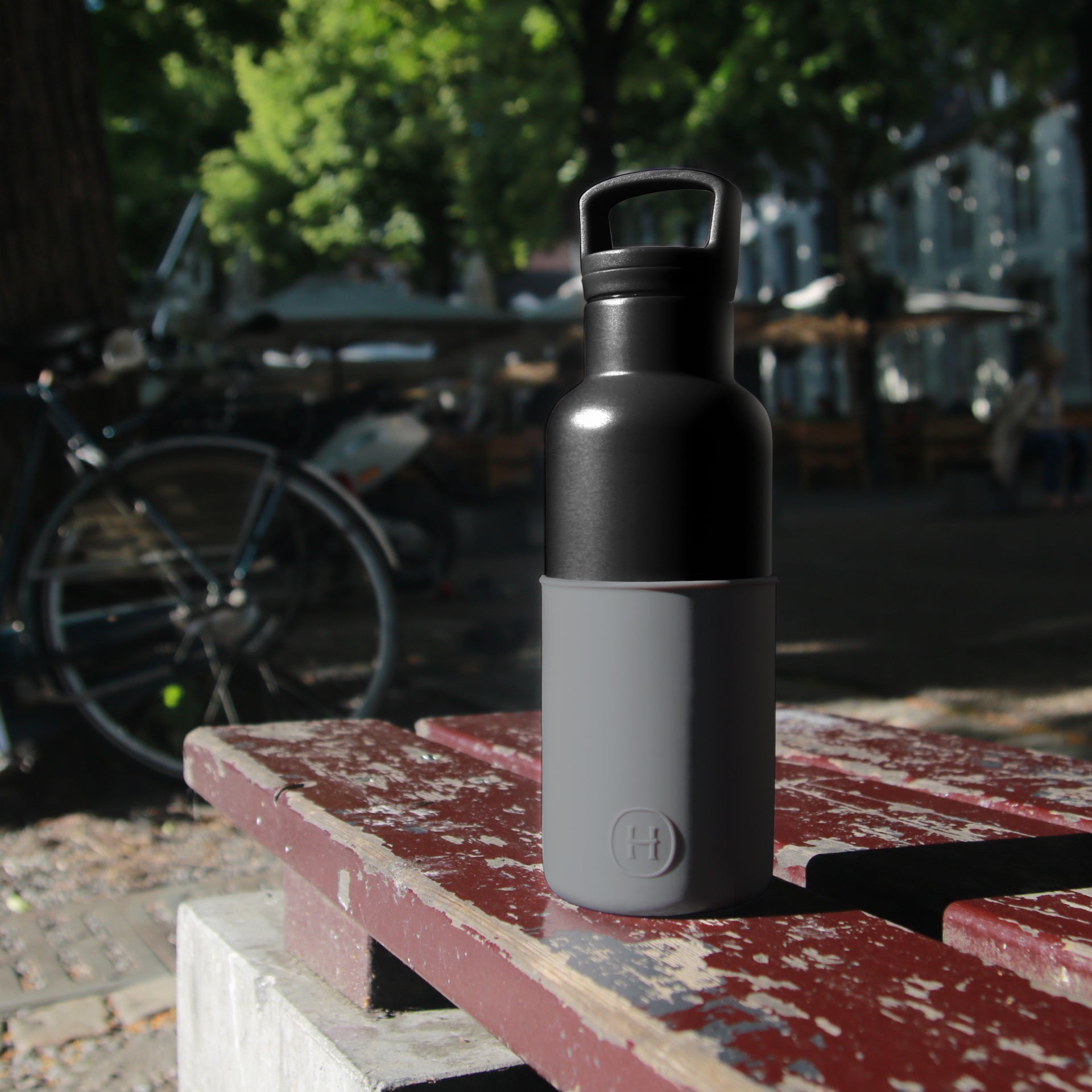 Black-Metallic Grey 16 Oz-2