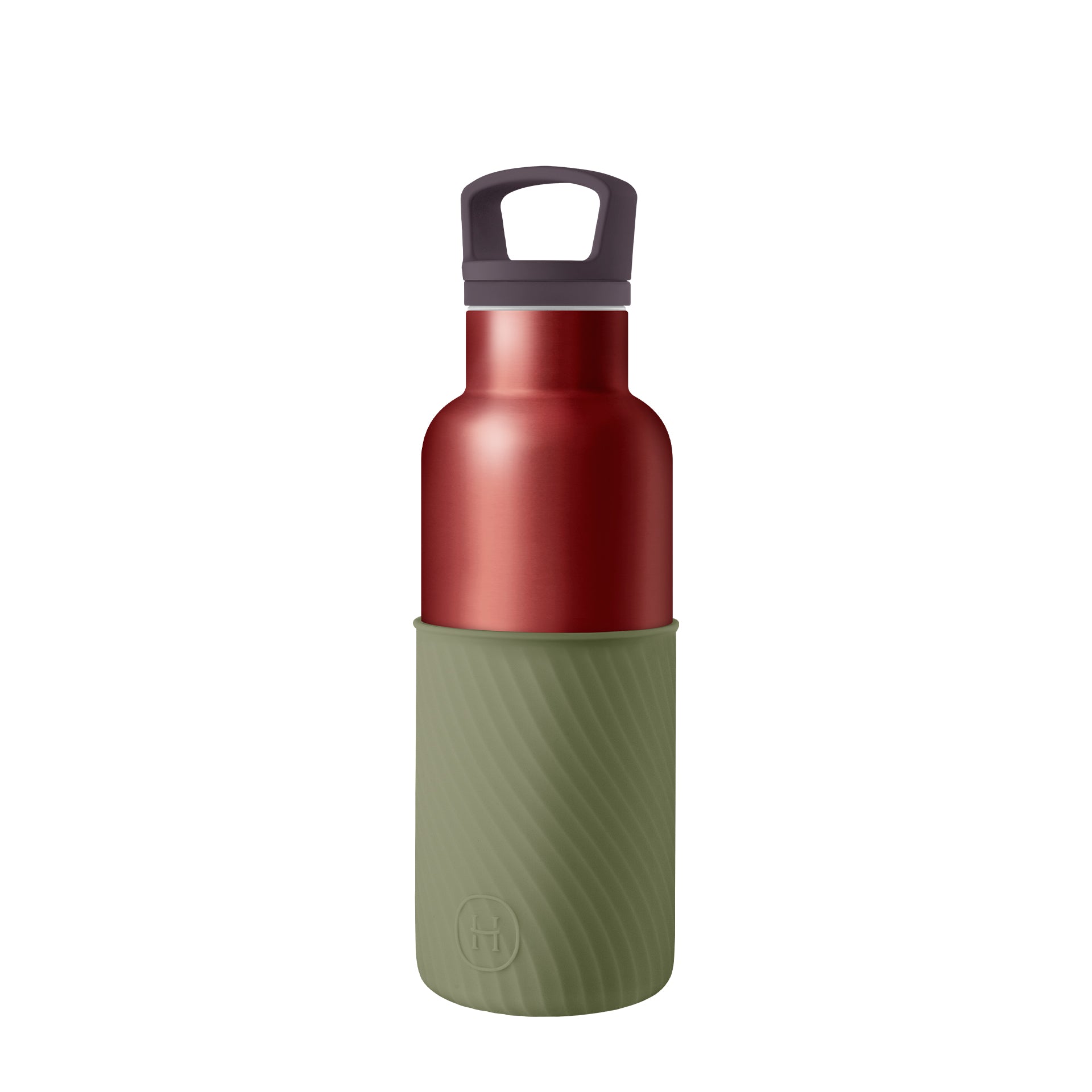 HYDY Canyon copper Army Green 16 oz bottle with a sleek design, durable construction, and secure lid for everyday hydration.