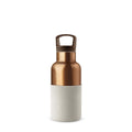 HYDY Bronze Gold-Eucalyptus 12 oz bottle featuring a sleek design with eucalyptus illustrations on a metallic bronze and gold finish.
