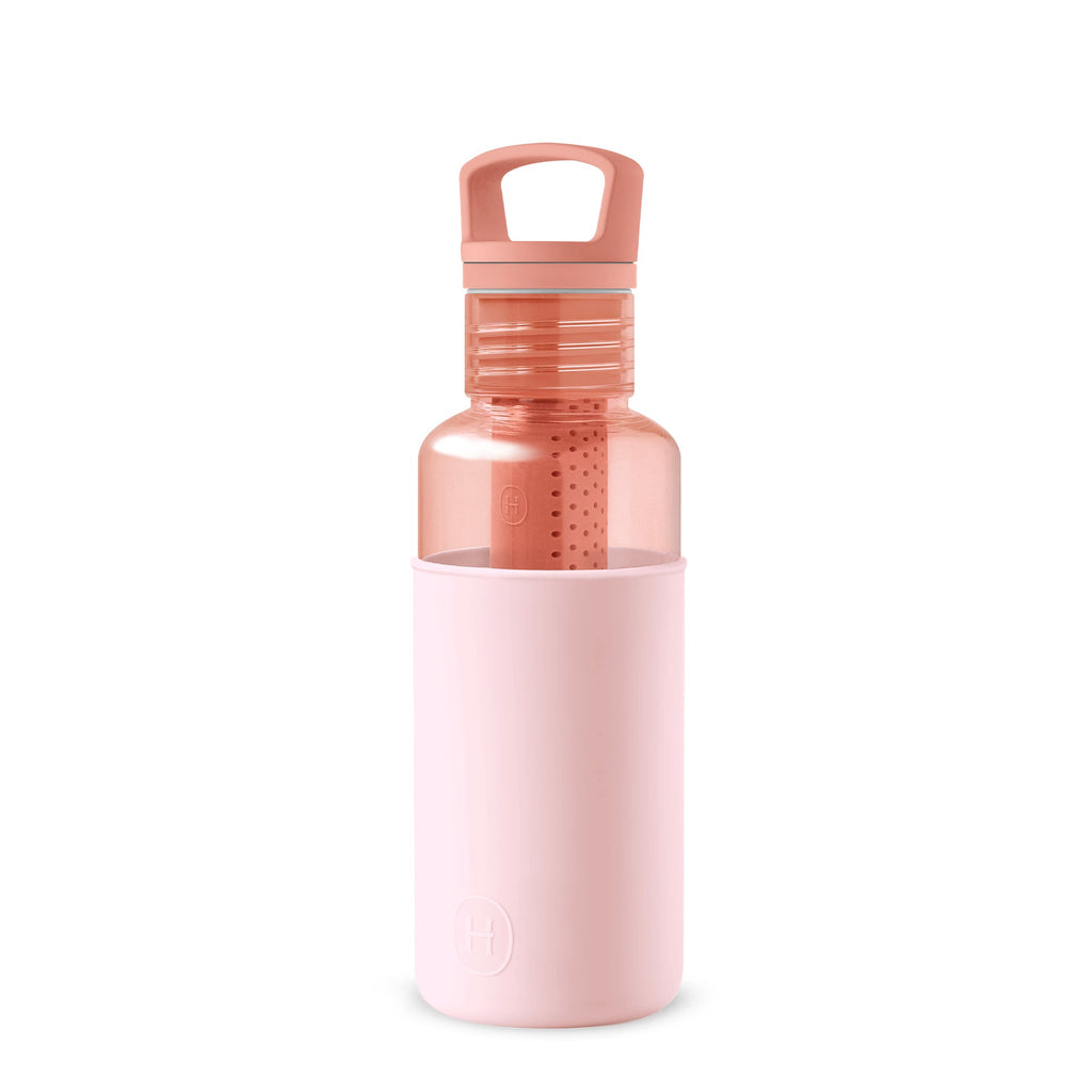 HYDY Peachy Orange Cherry Blossoms 20 oz bottle with vibrant floral design and clear liquid inside.