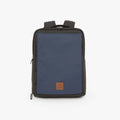 DRiiBE CITYC 2-in-1 laptop backpack in navy blue, showing the front view with padded straps and sleek design.