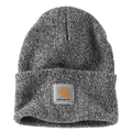 Carhartt A18 watch knitted cuff beanie hat, warm headwear with ribbed knit design, ideal for cold weather, by Workwear Nation Ltd.