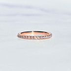 Classic Eternity Ring (1.8 mm) in 18k Rose Gold Vermeil
