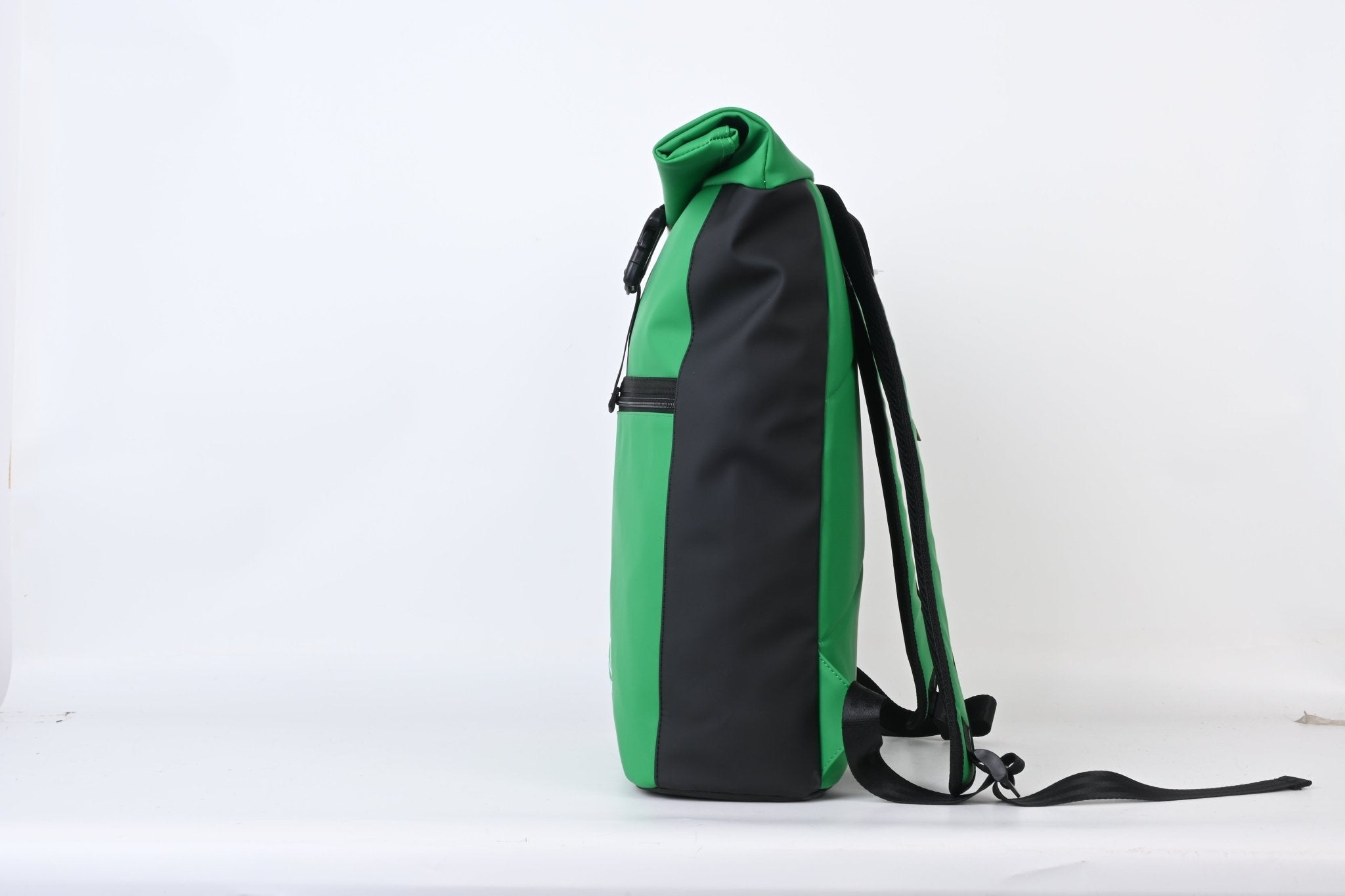 North Peak Blaze Backpack with adjustable straps and multiple compartments, shown from the front view.