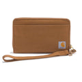 Carhartt nylon duck lay-flat clutch wallet from Workwear Nation Ltd, showing the sleek, durable wallet with multiple compartments.