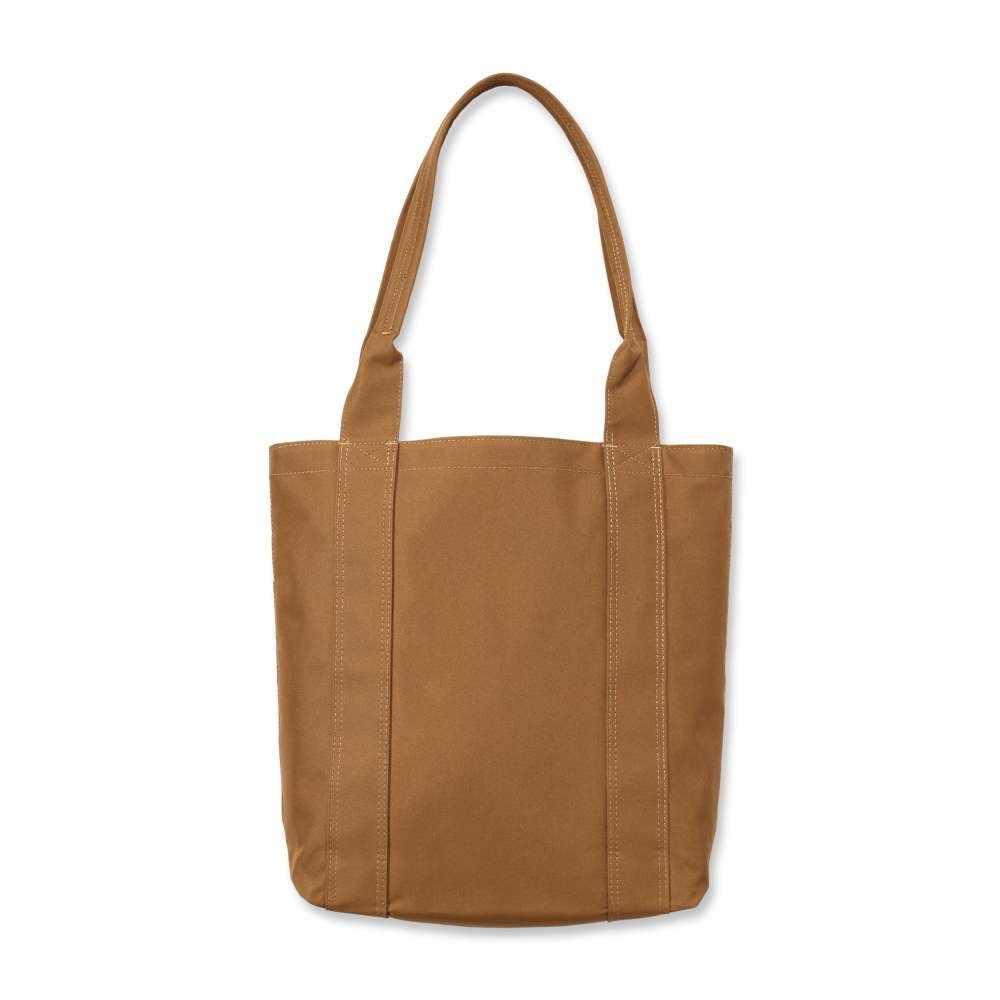 Carhartt vertical open tote wallet by Workwear Nation Ltd, showcasing durable black leather with open design and sturdy construction.
