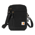 Carhartt Women's Nylon Duck Crossbody Wallet by Workwear Nation Ltd, showing the compact black nylon wallet with a crossbody strap.