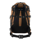 Carhartt 45L nylon frame hiking backpack with multiple compartments and durable straps, ideal for outdoor adventures.