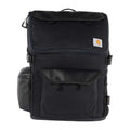 Carhartt Nylon Workday Backpack with multiple compartments and adjustable straps, designed for durable tool carrying and workwear use.