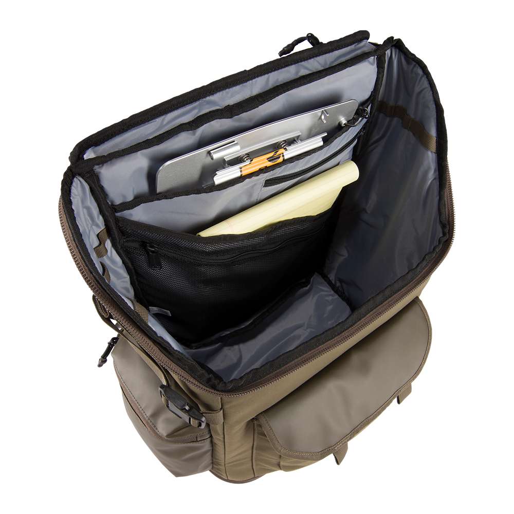 Carhartt 35L nylon Workday Backpack by Workwear Nation Ltd, featuring multiple compartments and durable straps for everyday use.