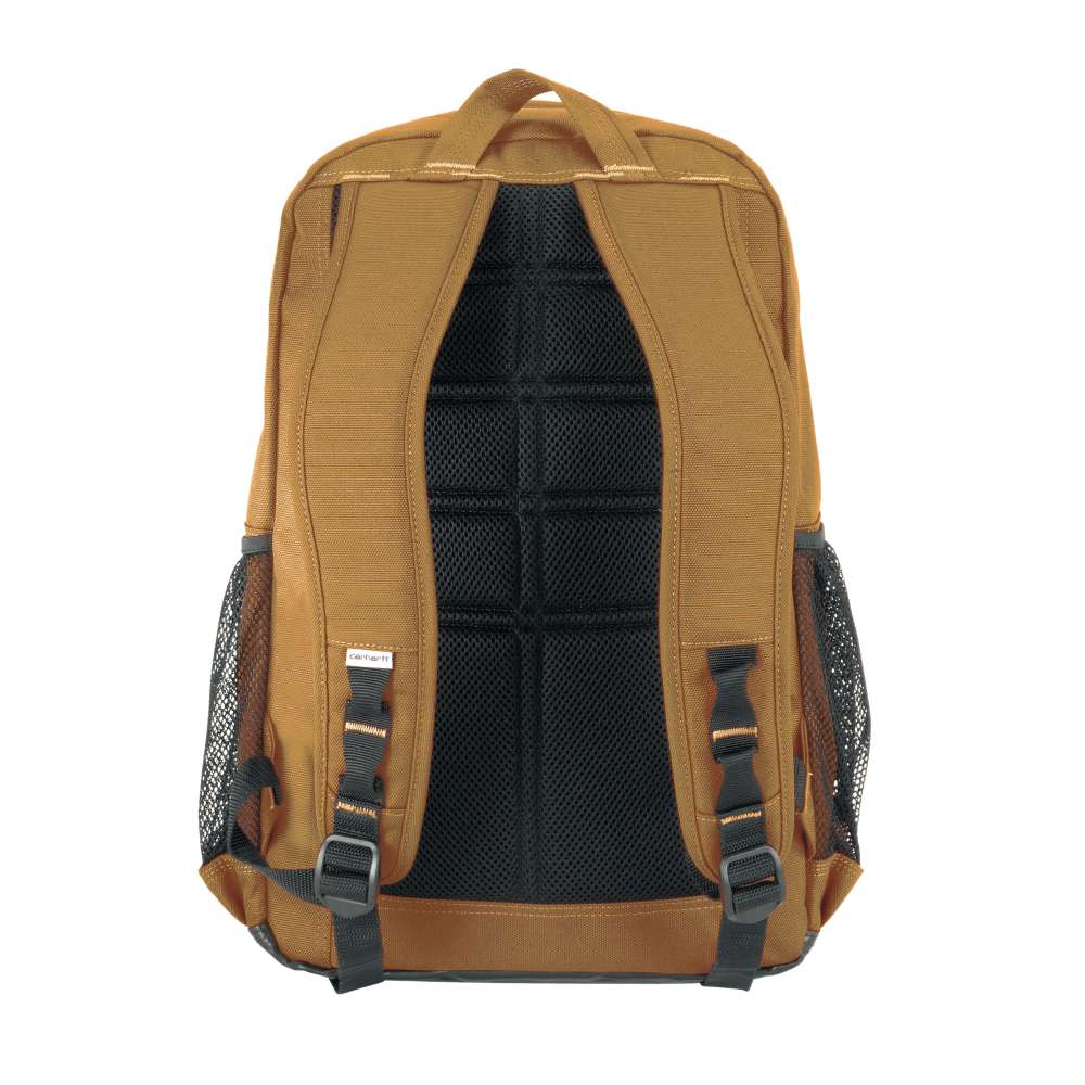 Carhartt 27L Single-Compartment Backpack from Workwear Nation Ltd, durable tool carrier with sturdy straps and spacious interior.