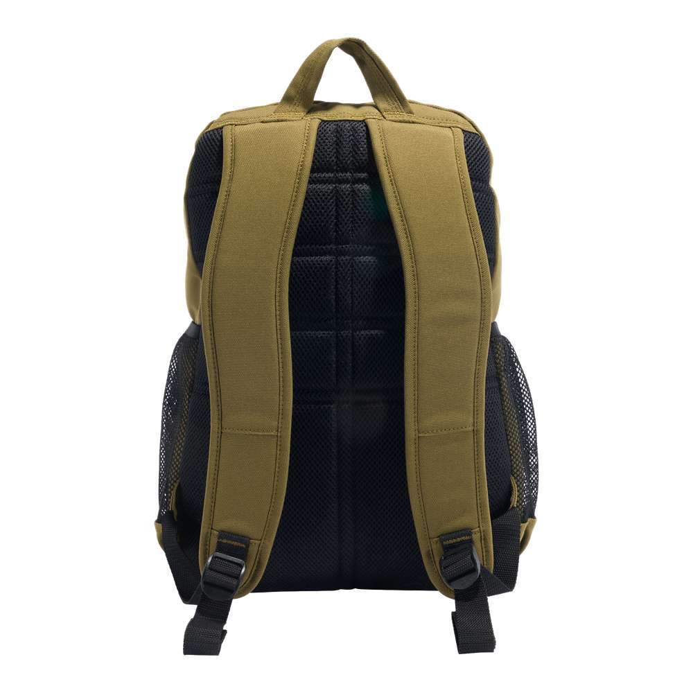 Carhartt 23L Single-Compartment Tool Carrier Backpack by Workwear Nation Ltd, featuring durable fabric and multiple storage pockets.