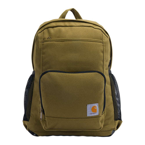 Carhartt 23L Single-Compartment Tool Carrier Backpack by Workwear Nation Ltd with durable fabric and multiple storage pockets.