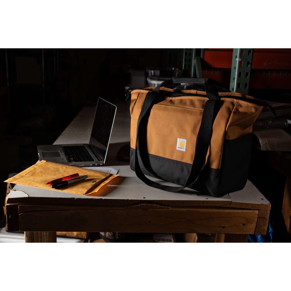 Carhartt B0000577 Classic Laptop Tote, durable workwear tool carrier with laptop compartment, made by Workwear Nation Ltd.