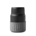 HYDY black metallic grey food jar, 20 fl oz capacity, with a sleek, durable design and secure lid for storing meals and snacks.