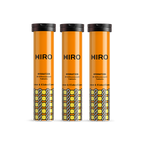 HIRO Lemon & Elderflower Hydration Triple Pack with three bottles, featuring refreshing lemon and elderflower flavor, ideal for hydration.