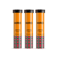 Hydration water bottles with watermelon flavor from HIRO, part of the triple pack, showcasing colorful packaging for hydration.