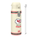 ION8 NFL Chiefs insulated steel water bottle, 750ml (24oz), durable stainless steel with Chiefs logo, suitable for sports and outdoor use