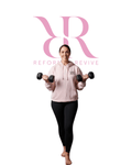 Pink Reform and Revive comfy hoodie with R&R logo, featuring a relaxed fit and soft fabric, from the R&R clothing range.