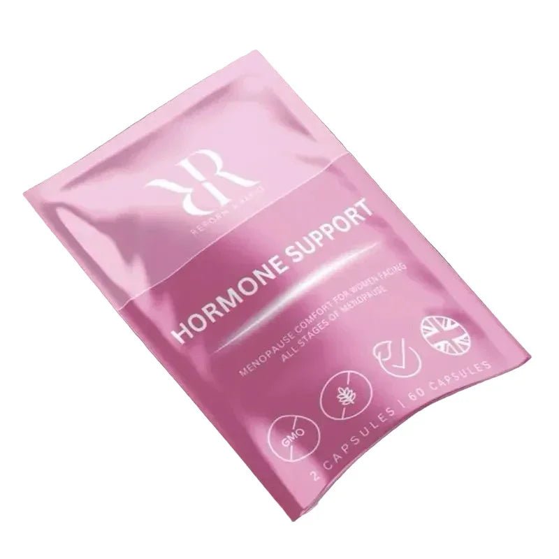 Reform and Revive Hormone Harmony Bundle vitamins with bottles of supplements on a white background.