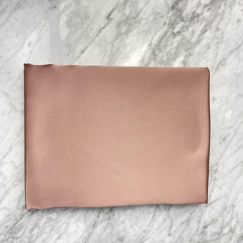 DREAMSILK bronze silk pillowcase in standard size with smooth, shiny fabric and elegant finish, ideal for luxurious bedroom decor.