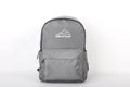North Peak Gorge Backpack with multiple compartments and padded straps, shown in a sleek black design.