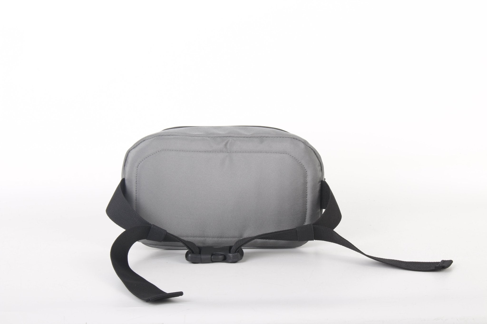 North Peak Ridge Bum Bag with adjustable strap and multiple compartments, shown in black on a plain background.