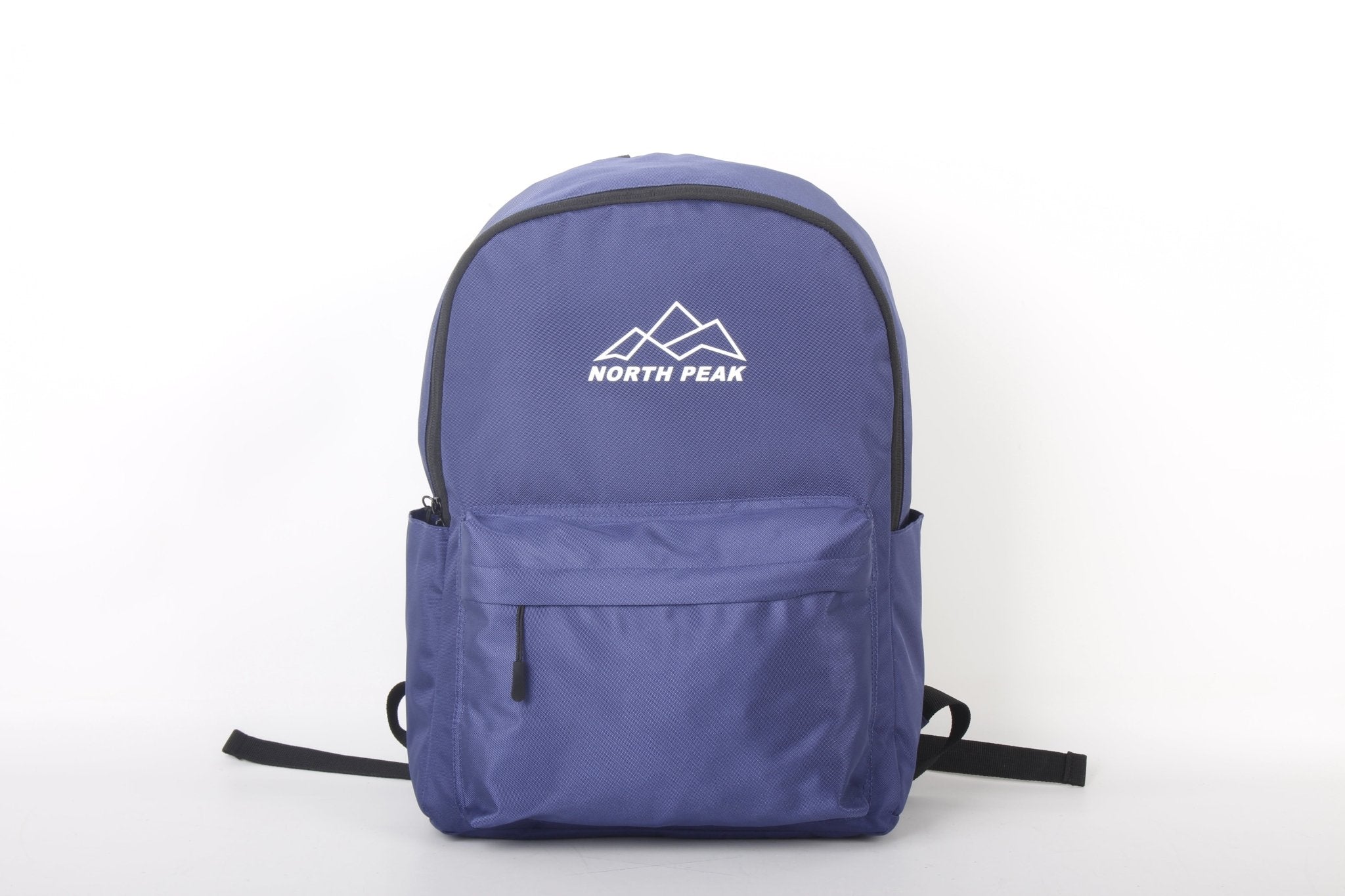 North Peak Gorge Backpack showing adjustable straps, multiple compartments, and durable fabric for outdoor adventures.