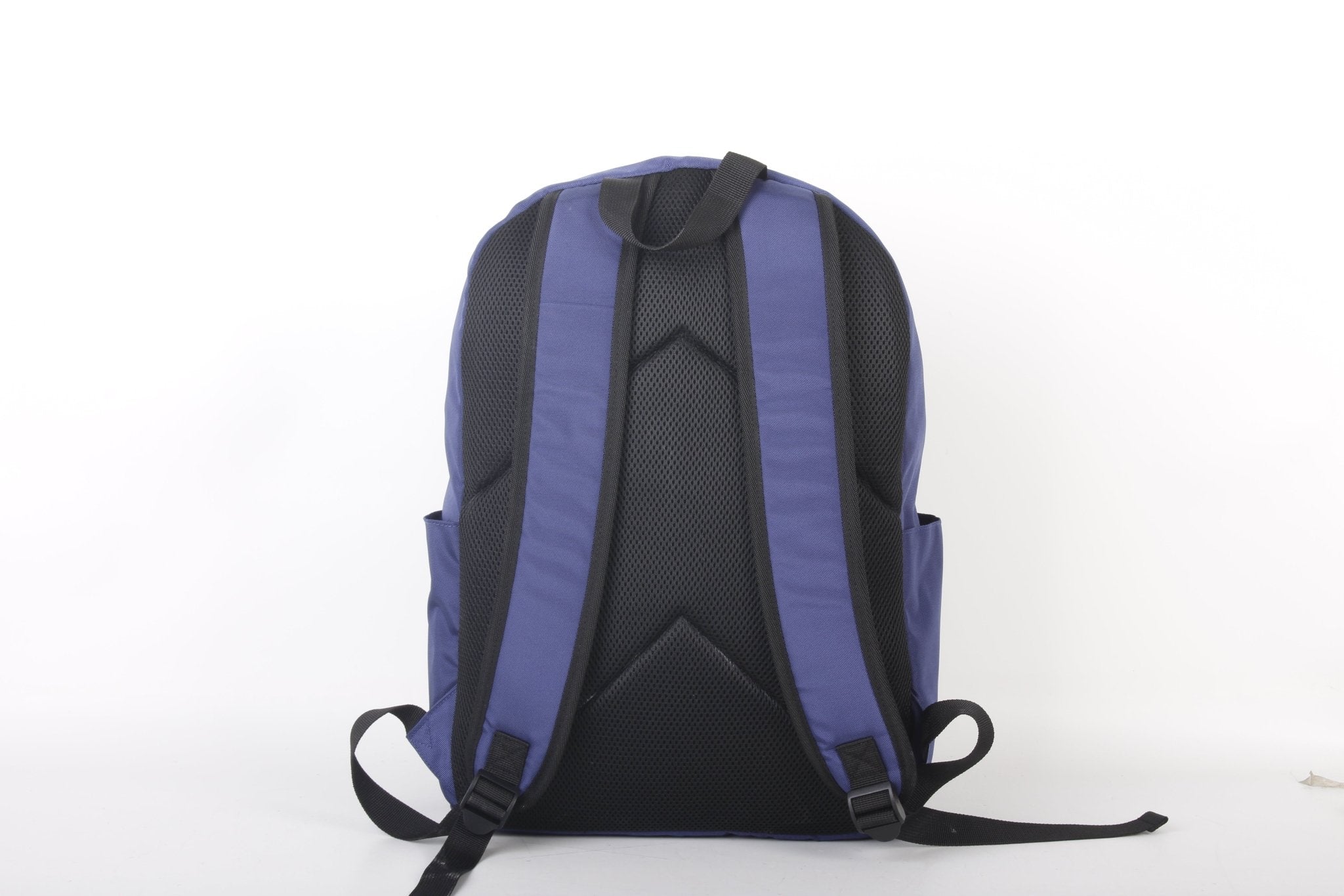 North Peak Gorge Backpack with multiple compartments and padded straps, shown in a sleek black design.