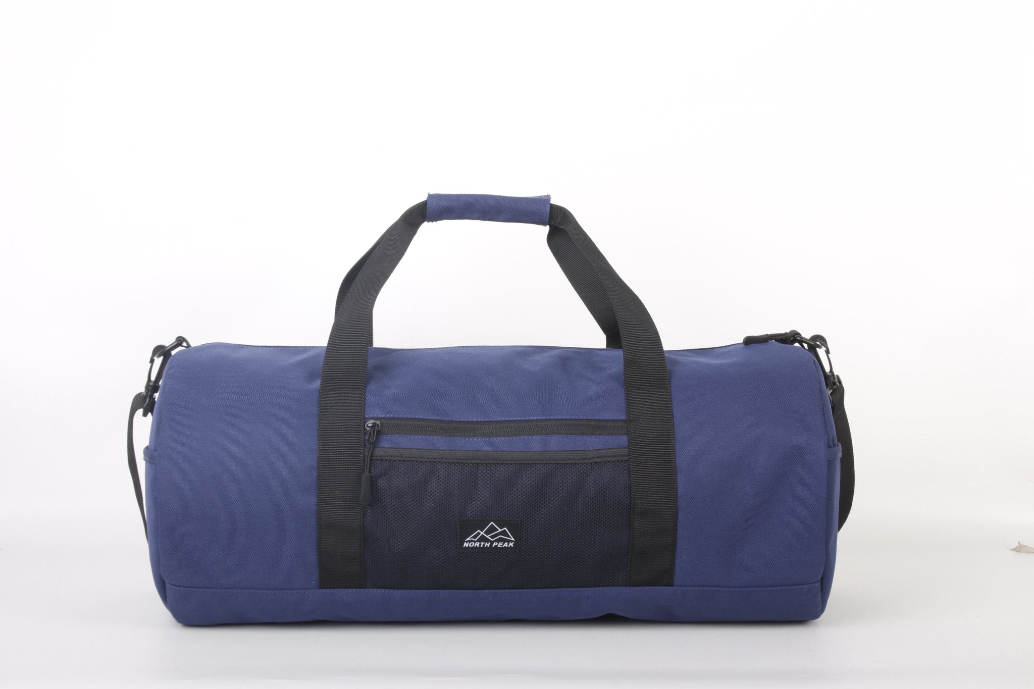 North Peak Crest Holdall with sturdy handles and zip closure, ideal for travel and sports gear storage.