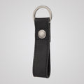 Black Troop London Practical Loop Keyring with durable loop design, perfect for organizing keys and accessories.