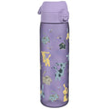 Ion8 leak-proof slim Recyclon water bottle with puppy design, 500ml (18oz), durable and portable hydration bottle.