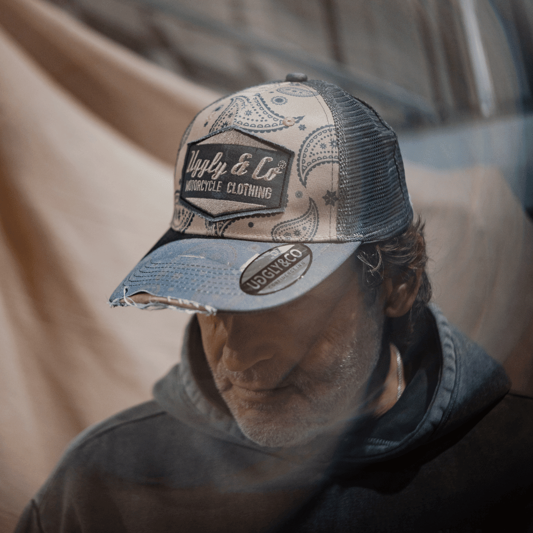 Bandana Diamond Trucker Hat