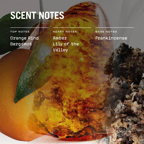 Mystice 100ml reed diffuser by Russell + White with a glass bottle and natural reed sticks for home fragrance.