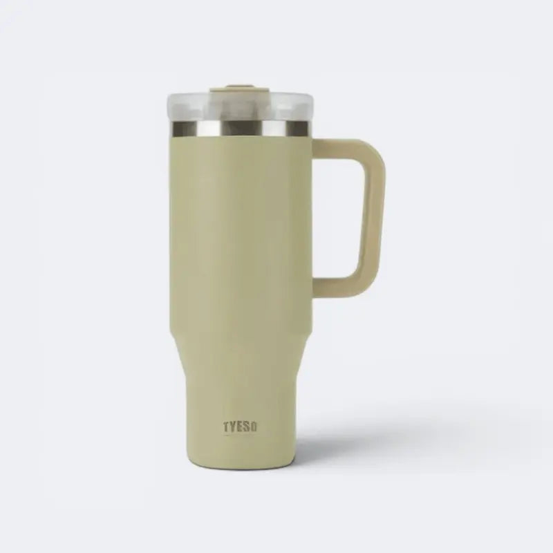 Tyeso 1200ml  Stainless Steel Tumbler - Light Yellow