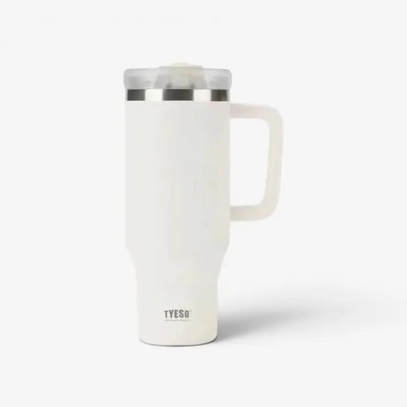 Gobelet isotherme Tyeso 1200 ml en acier inoxydable - Blanc