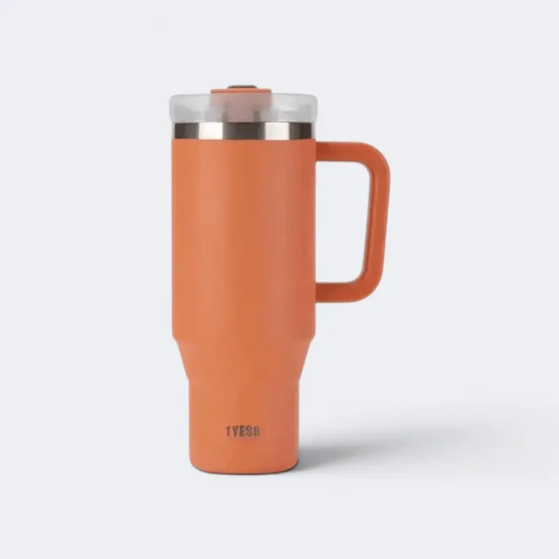 Tyeso 1200ml  Stainless Steel Tumbler - Orange