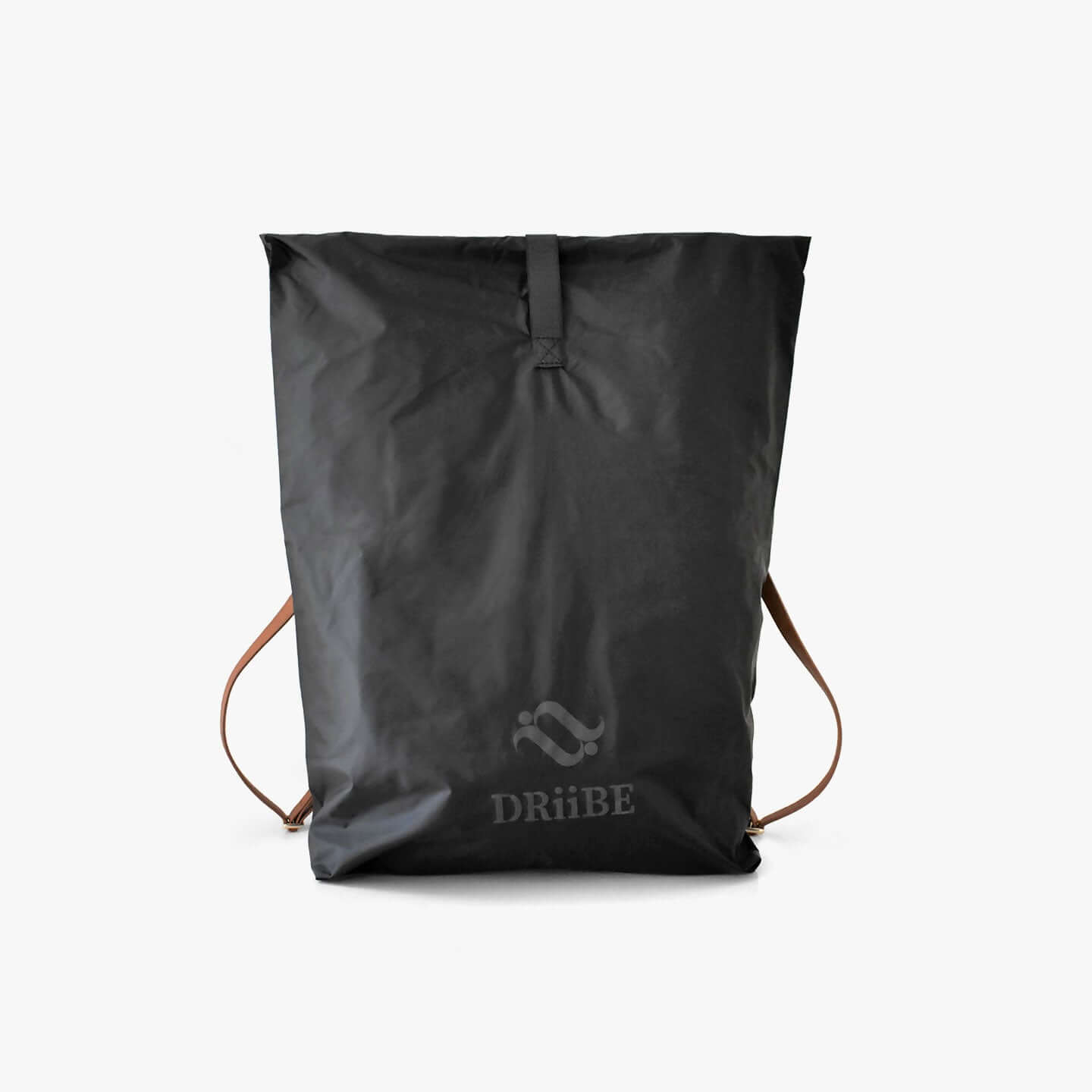 Black rain cover for DAKOTA backpack, DRiiBE accessories, protects the bag from rain and moisture