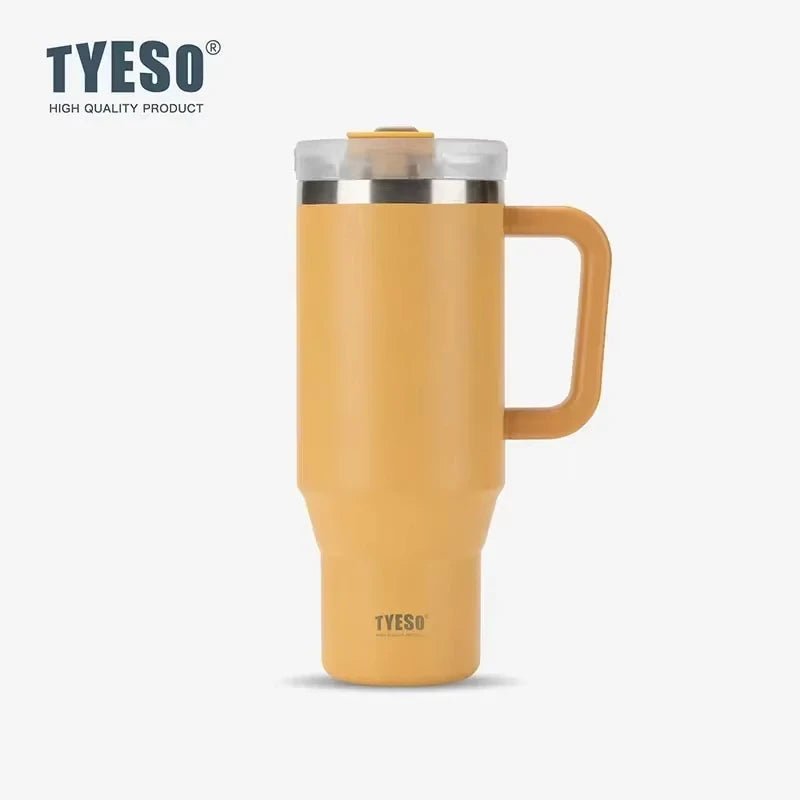 Tyeso 1200ml  Stainless Steel Tumbler - Yellow