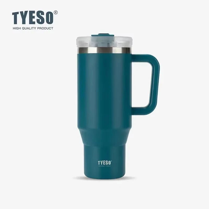 Tyeso 1200ml  Stainless Steel Tumbler - Blue Green