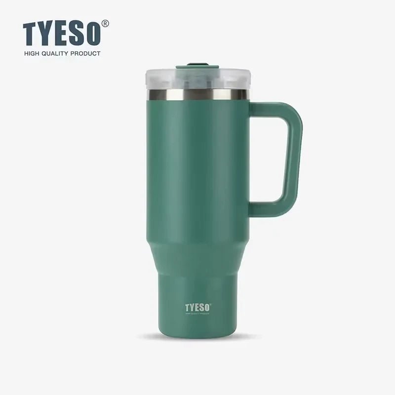Tyeso 1200ml  Stainless Steel Tumbler -Green