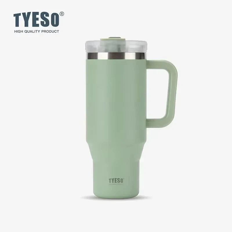 Tyeso 1200ml  Stainless Steel Tumbler - Light Green