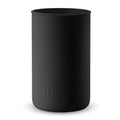 HYDY Midnight Black 20 fl oz silicone sleeve, flexible and durable, designed to fit bottles comfortably with a sleek black finish.