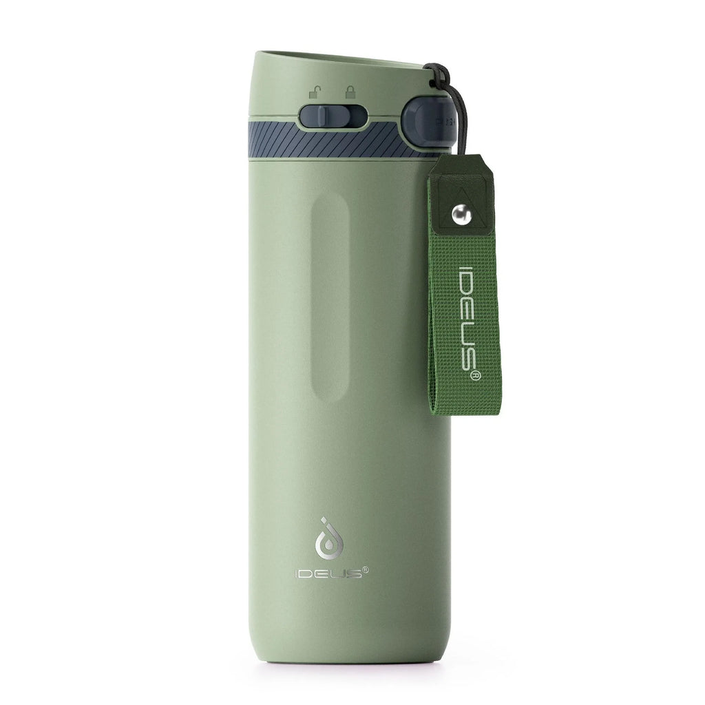 Ideus 500ml Insulated Water Bottle - Green