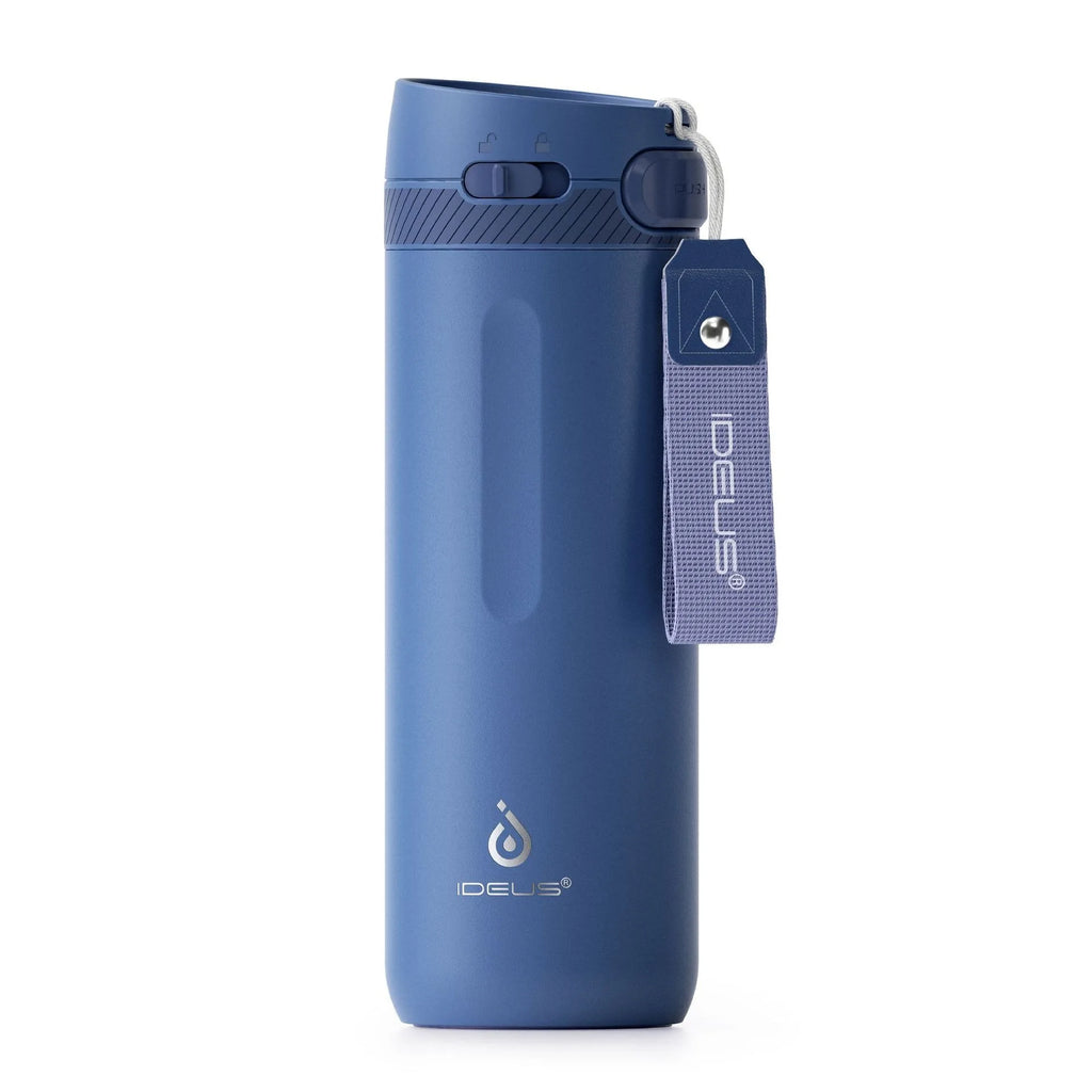 Ideus 500ml Insulated Water Bottle - Blue