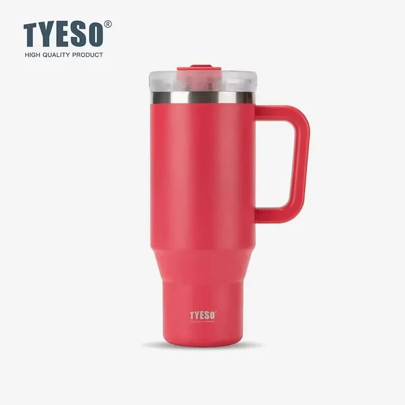 Tyeso 1200ml  Stainless Steel Tumbler - Red