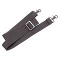 Troop London charcoal canvas shoulder strap with adjustable, detachable design for bags and accessories.