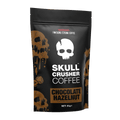 Skull Crusher Coffee Chocolate Hazelnut ground coffee in 80g package, featuring a dark chocolate and hazelnut flavor.