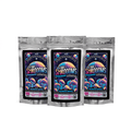 Innooova StarShroooms triple pack of colorful, star-shaped LED lights for decorative indoor or outdoor use.